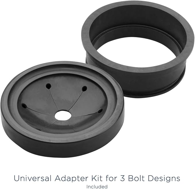 GE Disposall Batch Feed 3/4 Horsepower Motor Garbage Disposer, Good for Grinding: Vegetable Peels & Small Bones, Easy Install Kit, Non-Corded, Recommended for 2-4 Person Homes, GFB760N-HomvellaHome