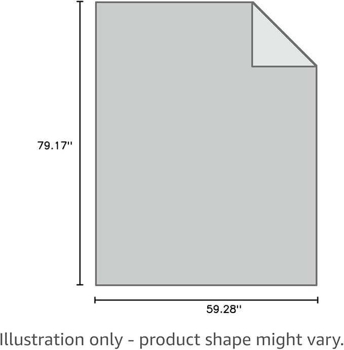 GONAAP Fuzzy Faux Fur Throw Blanket Twin Size Ice Blue Super Soft Cozy Plush Fuzzy Shaggy Blanket for Couch Sofa Bed (Ice Blue, Twin(60"x80"))-HomvellaHome