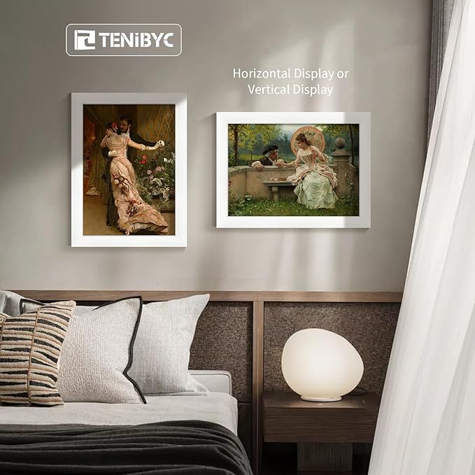 12x16 Picture Frame 3 pk - White Woodgrain, HD Tempered Glass, Wall Gallery Photo Frame-HomvellaHome