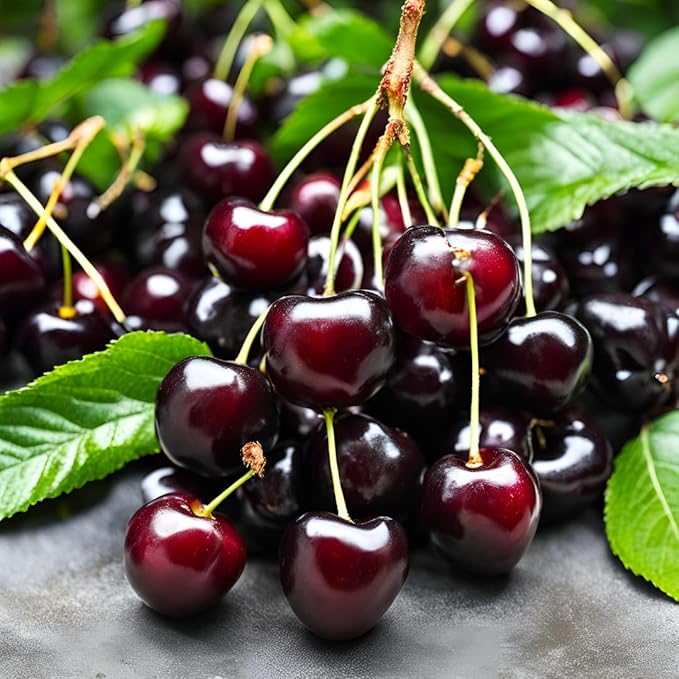 1OAK Soy Wax Scented Candles (Black Cherry) - Black Cherry Candle - Soy Candles for Home Scented - Long Burning Candles Premium - Hand-Poured (7oz.)-HomvellaHome