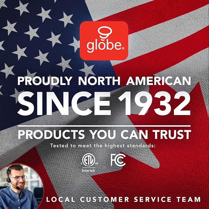 GLOBE Electric 61000150 60" Floor Lamp, Antique Brass Finish, Beige Fabric Shade, Mid-Century Modern Standing Lamp, E26 Base, Sustainable Design for Living Rooms and Bedrooms-HomvellaHome