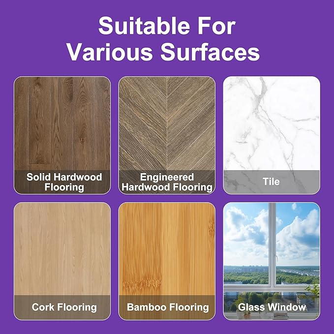 JOYMOOP Mop and Bucket with Wringer Set and Floor Cleaner Pods, Flat Floor Mop with 3 Reusable Microfiber Pads, Wet and Dry Use, Freesia Scent Pack of 15 Pacs for Floor Cleaning