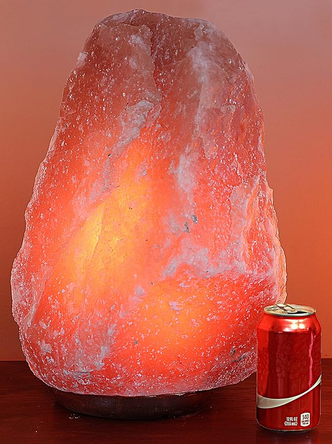 Giant Natural Himalayan Crystal Rock Salt Lamp 60~70 lbs-HomvellaHome