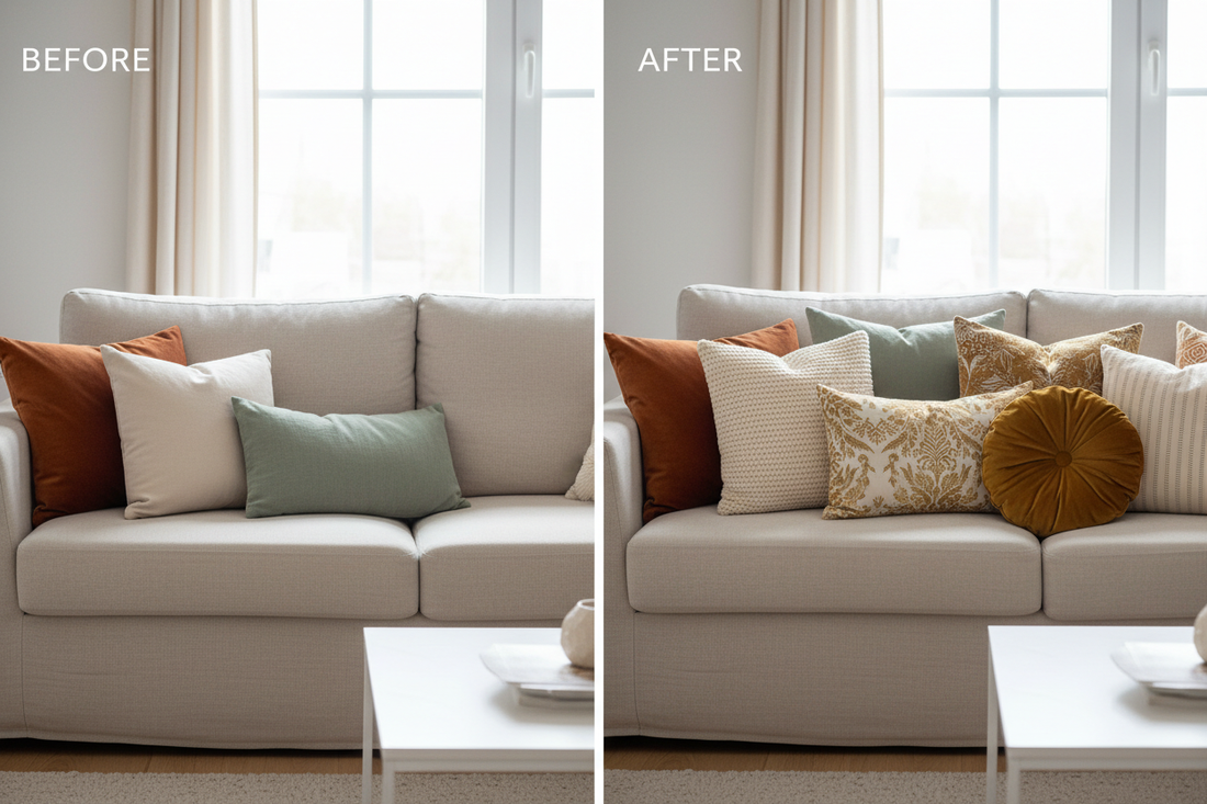 How Decorative Throw Pillows Can Transform Your Living Room
