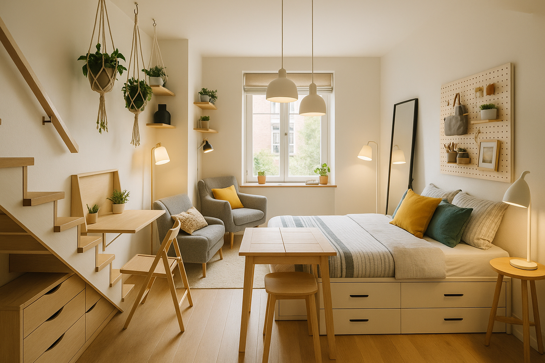 How to Decorate Small Spaces: Clever Home Décor Hacks for Apartments