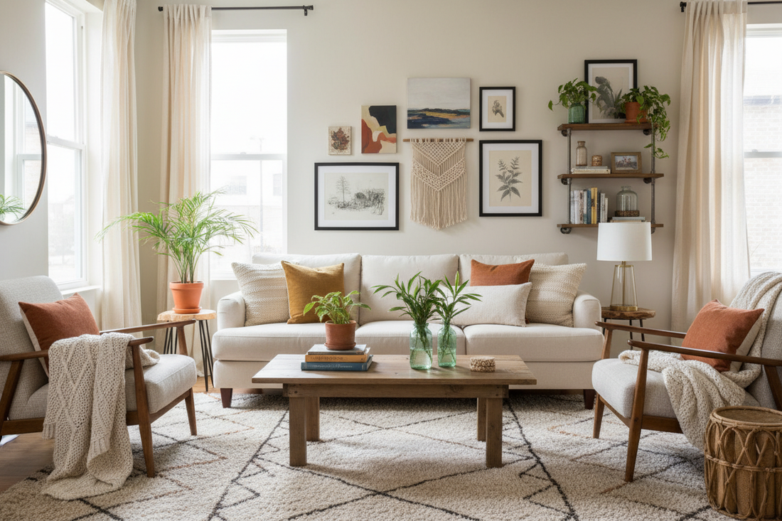 How to Redecorate Your Living Room on a Budget: Smart Styling Tips from HomvellaHome