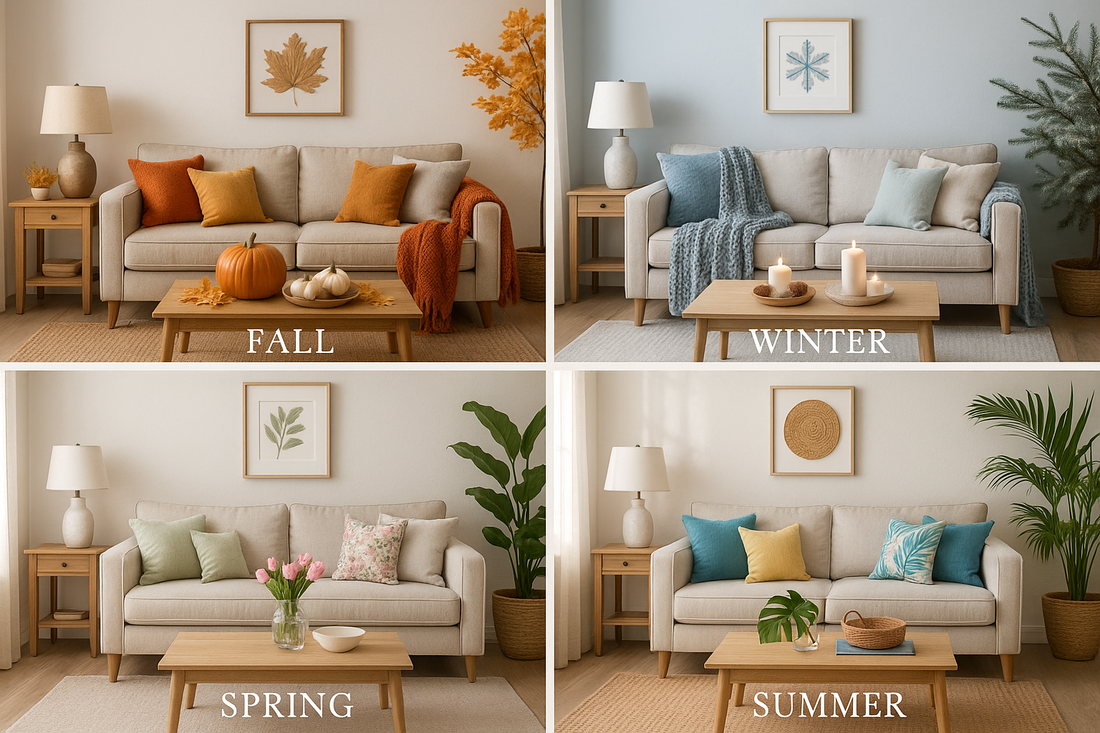 Seasonal Home Decoration Guide: Fall, Winter, Spring & Summer Styles