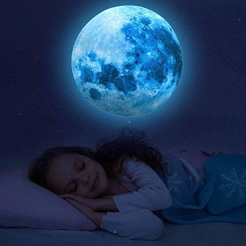 1078Pcs Glow in The Dark Stars for Ceiling Glowing Space and Moon Decals Universe Stickers Kids Wall Decor Perfect for Boys Girls Nursery Bedroom Living Room-HomvellaHome
