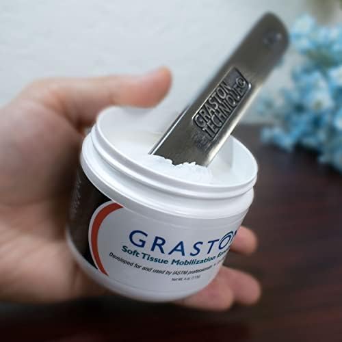 Graston Technique Vitamin E Enriched Emollient - 4oz Jar, Ideal for IASTM Lotion & Massage Therapy Cream, Perfect Vitamin E Cream for Massage and Physical Therapy, 3-Pack-HomvellaHome