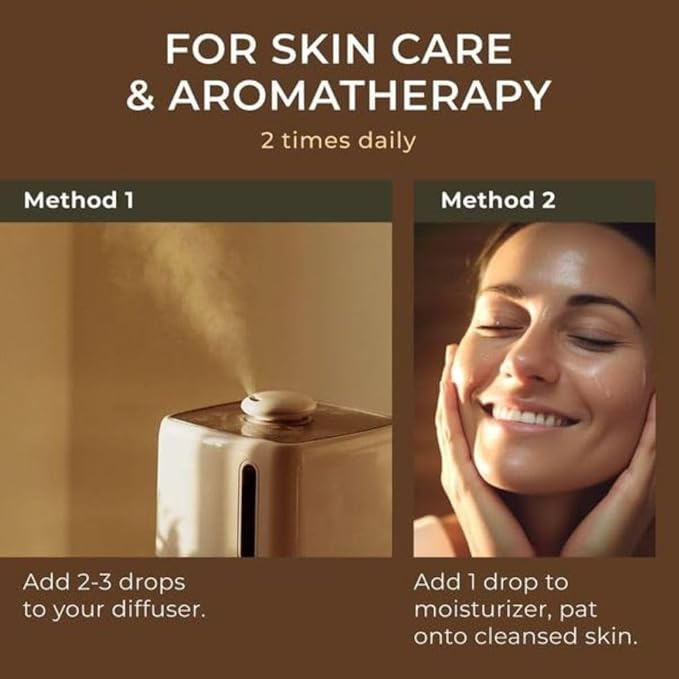 Gya Labs Rosewood Essential Oil for Skin - 0.34 Fl Oz - 100% Pure Natural Rosewood Oil for Diffuser & Aromatherapy, Massage, Candle Making Scent-HomvellaHome