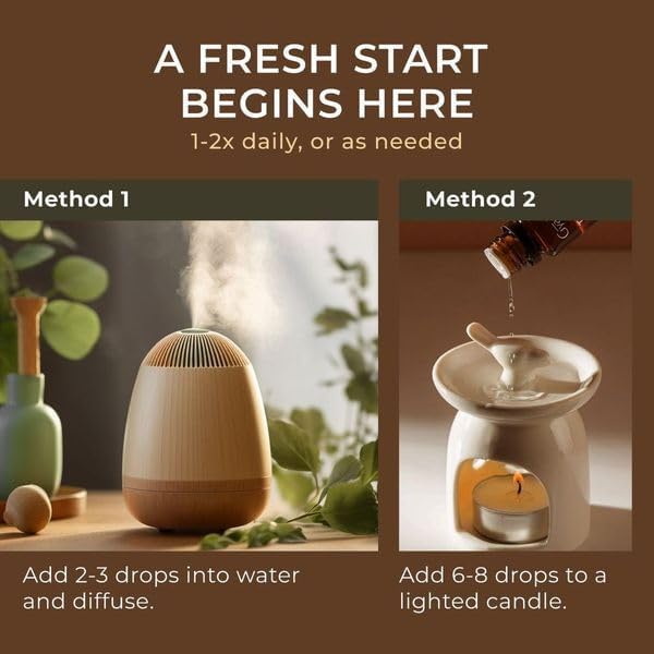 Gya Labs Juniper Berry Essential Oil for Diffuser - 0.34 Fl Oz - 100% Pure Natural Juniper Essential Oil for Skin & Candle Making Scent-HomvellaHome