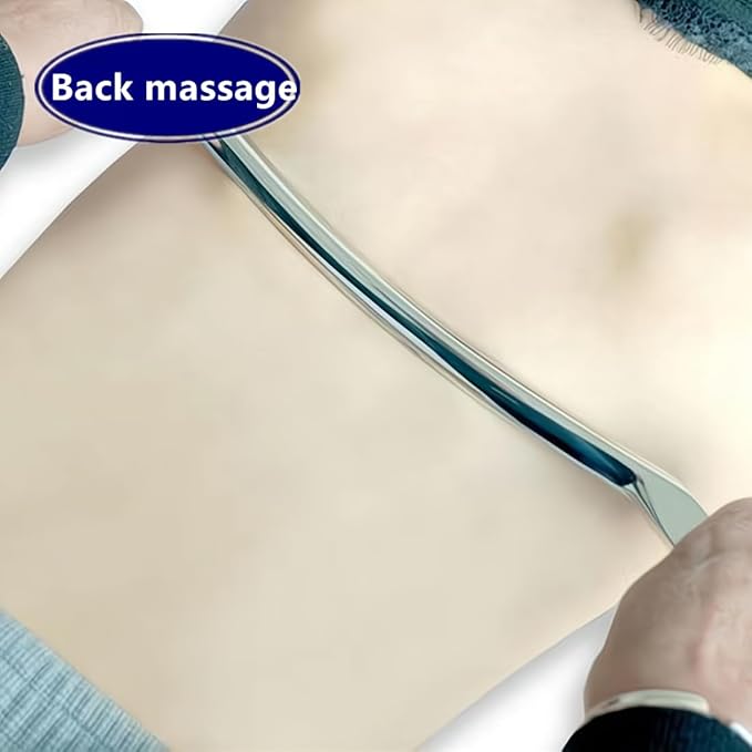 Gua Sha Massage Tools,Fascia Blaster Lymphatic Drainage Massager Stick, Cellulite Massager Muscle Roller Scraper Tool (Medium)-HomvellaHome