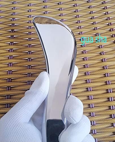 gua sha Tool gua sha Stainless Steel iastm Tool Gussha Massage Tool Muscle Scraping Tool for Soft Tissue Therapy and Reduce Arms,Back, Legs, Neck,Shoulder Muscle Pain(ms)…-HomvellaHome