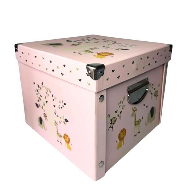 GroWings Baby Keepsake Box - Large Memory Storage for Newborns, Suitable for Boys and Girls, Strong, Durable, and Collapsible Gifts-HomvellaHome