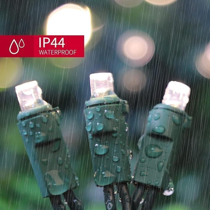 150 Count Warm White- String Lights - LED Christmas Lights, Mini led Lights for Indoor Outdoor Home Holiday Party Wedding Independence Day Decoration-HomvellaHome