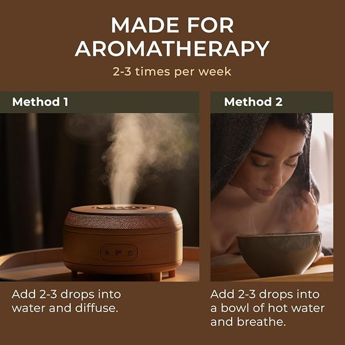 Gya Labs Peppermint Oil for Diffuser & Aromatherapy - 100% Pure Natural Peppermint Mint Essential Oils for Skin, Hair, DIY, Self-Care, Candle Making - Cooling, Minty Scent (1.02 Fl Oz)-HomvellaHome