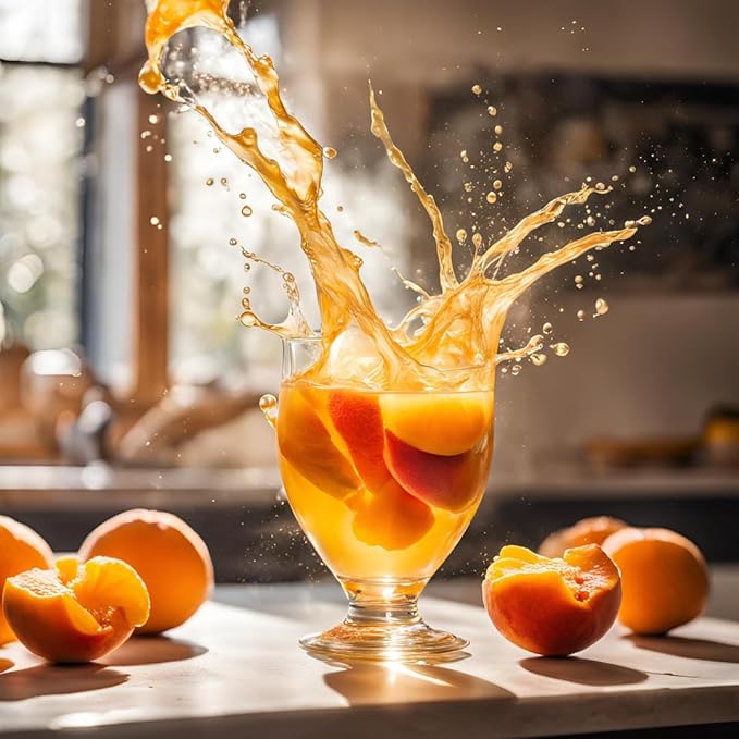 1OAK Soy Wax Scented Candles (Peach Nectar) - Long Burning Premium Hand-Poured (7oz.)-HomvellaHome