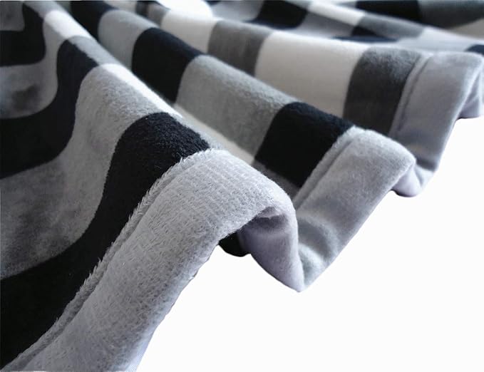 UKELER Buffalo Check/Plaid Throw Blanket 60''×50'' for Couch- Ultra Soft Plush Flannel Fleece Sherpa Throw Bed Throws for Kids and Adult-HomvellaHome