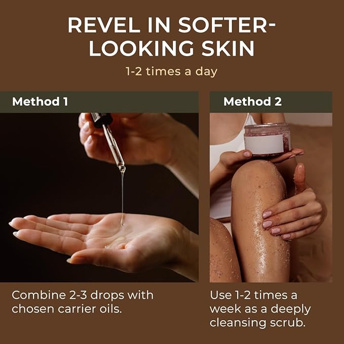 Gya Labs Amyris Essential Oil for Skin - 0.34 Fl Oz - 100% Pure Natural Amyris Oil for Diffuser, Massage, Aromatherapy & Candle Making Scent-HomvellaHome