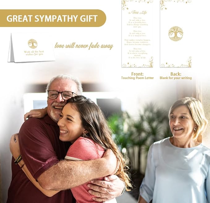 Gifts for Mom & Grandma - Outdoor Wind Chimes with Engraved Tree of Life, Large Patio Hanging Decor for Garden, Yard, Christmas, Anniversary Celebrations-HomvellaHome