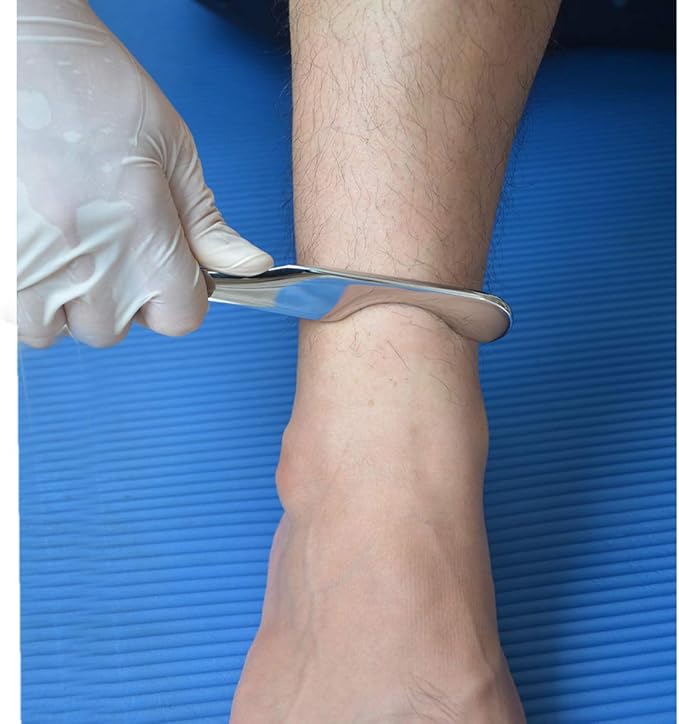 Gua sha Tool gua sha Stainless Steel iastm Tool Gussha Massage Tool Muscle Scraping Tool for Soft Tissue Therapy and Reduce Arms,Back, Legs, Neck Muscle Pain(SSL)………-HomvellaHome