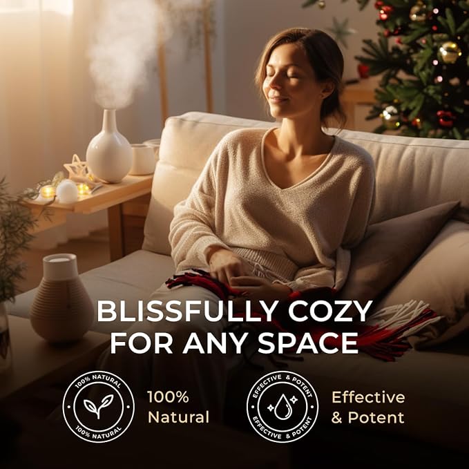 Gya Labs Pine Essential Oils for Diffuser - 0.34 Fl Oz - 100% Pure Natural Fall Pine Oil for Skin, Body Massages & Candle Making Scent-HomvellaHome