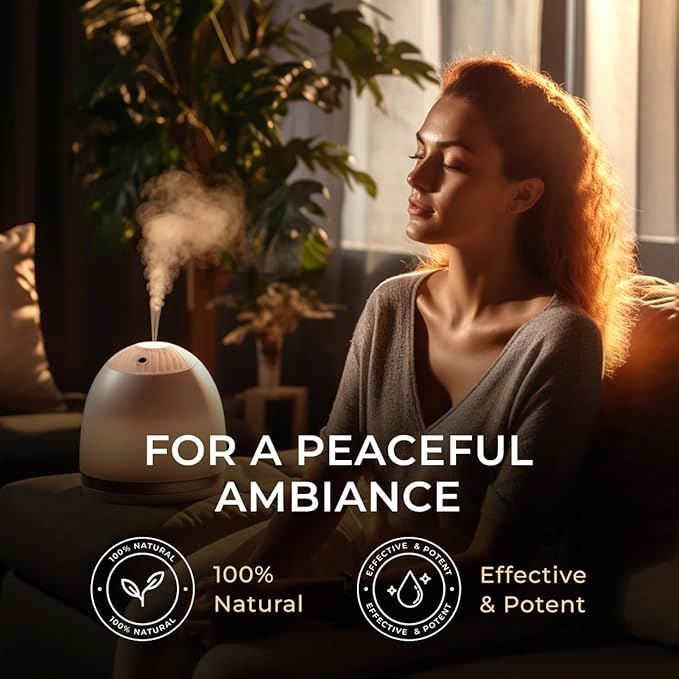 Gya Labs Jasmine Essential Oil for Diffuser - Huge 4 Fl Oz - 100% Pure Natural Jasmine Oil for Diffuser, Skin, Hair, Massages, Aromatherapy & Candle Making Scent-HomvellaHome