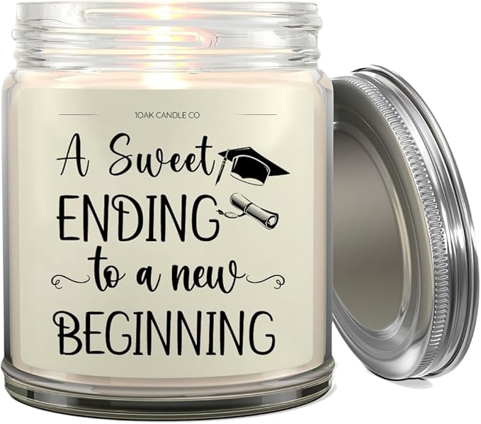 1OAK Vanilla Scented Candles Gifts for Women - Graduation Candle - 2025 Graduation Gifts for Her, Him - College, High School Senior 2025-HomvellaHome