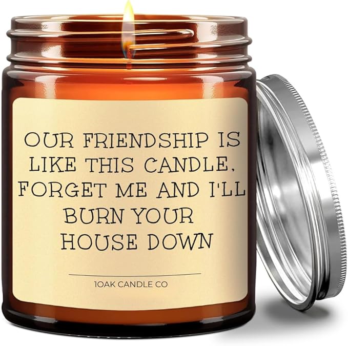 1OAK Vanilla Candle - Best Friend Candle for Women - Friendship, Christmas & BFF Gifts-HomvellaHome