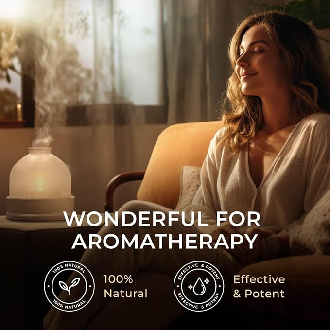 Gya Labs Valerian Essential Oil for Diffuser - 0.17 Fl Oz - 100% Pure Natural Valerian Oil for Skin, Aromatherapy & Candle Making Scent-HomvellaHome