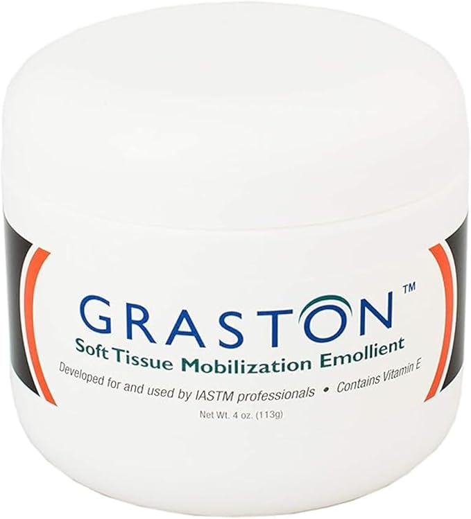 Graston Technique Vitamin E Enriched Emollient - 4oz Jar, Ideal for IASTM Lotion & Massage Therapy Cream, Perfect Vitamin E Cream for Massage and Physical Therapy, 1-Pack-HomvellaHome