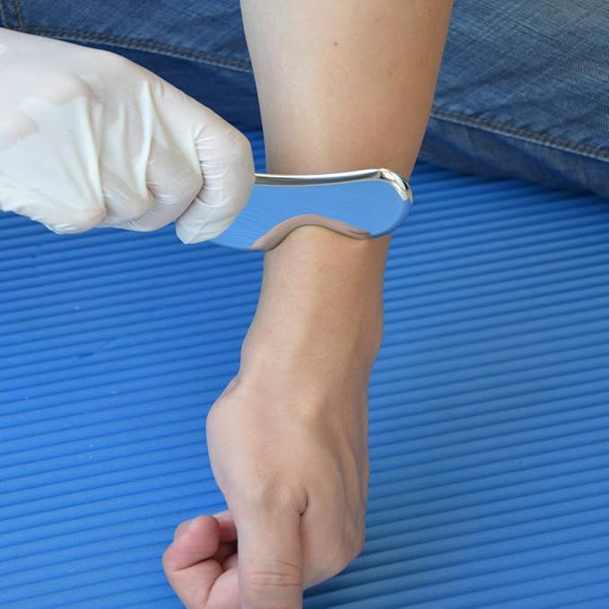 Gua sha Tool Stainless Steel gua sha-Set 4pcs -iastm Tool Gussha Massage Tool Muscle Scraping Tool for Soft Tissue Therapy and Reduce Arms,Back, Legs, Shoulder Muscle Pain(HH1)……-HomvellaHome