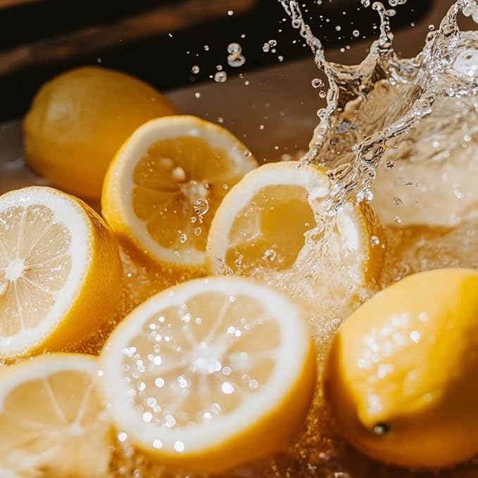 1OAK Soy Wax Fresh Lemon Candle - Citrus Candles for Home, Kitchen, & Summer - Fruity Candles Scented - Long Burning Premium - Hand-Poured (7oz.)-HomvellaHome