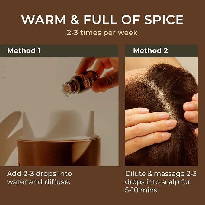 Gya Labs Cinnamon Cassia Essential Oil - 0.34 Fl Oz - 100% Pure Natural Cassia Oil for Hair & Skin, Diffuser, DIY Recipes & Candle Making Scent-HomvellaHome