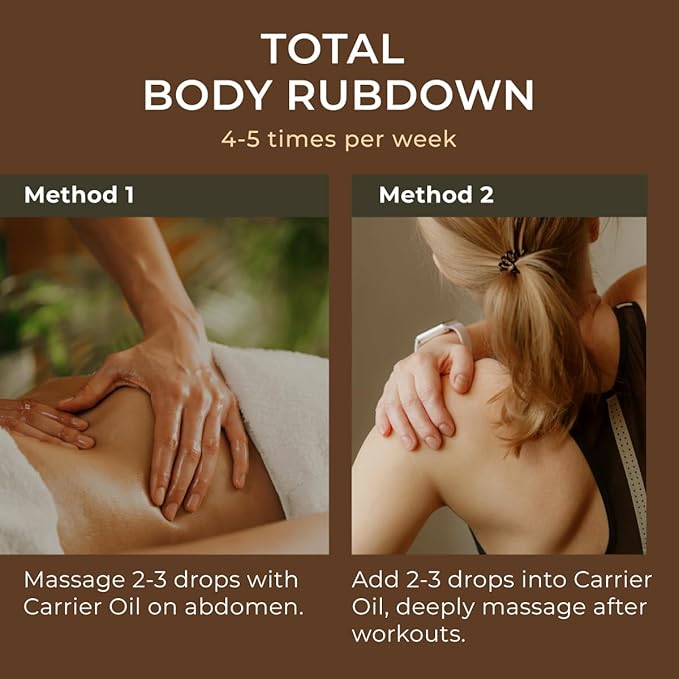 Gya Labs Ginger Essential Oil - 0.34 Fl Oz - Ginger Oil for Massage, Diffuser, Hair, Skin, Body & Candle Making Scent-HomvellaHome