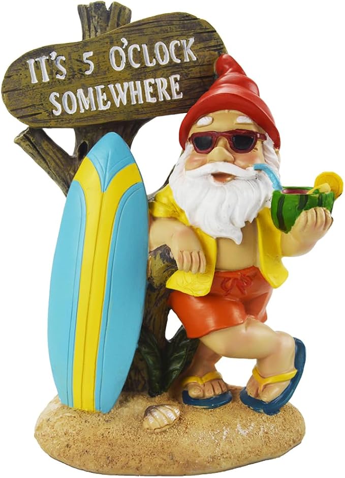 Garden Gnomes Outdoor Funny,Gnomes Decorations for Yard Statues Decor-HomvellaHome