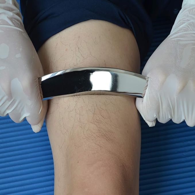 Gua sha Tool gua sha Stainless Steel iastm Tool Gussha Massage Tool Muscle Scraping Tool for Soft Tissue Therapy and Reduce Arms,Back, Legs, Neck Muscle Pain(hulian)………-HomvellaHome