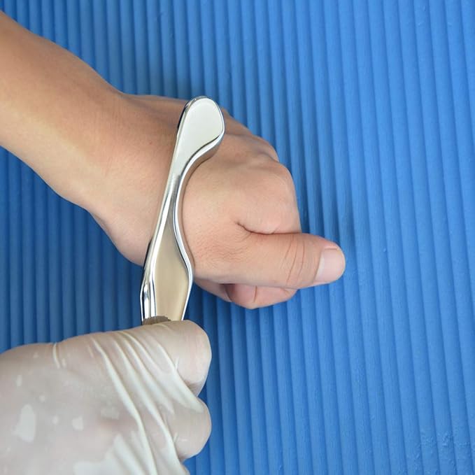 Gua sha Tool gua sha Stainless Steel iastm Tool Gussha Massage Tool Muscle Scraping Tool for Soft Tissue Therapy and Reduce Arms,Back, Legs, Neck Muscle Pain(SSL)………-HomvellaHome