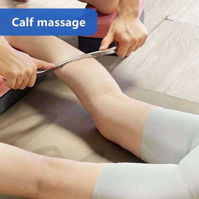 Gua Sha Massage Tools,Fascia Blaster Lymphatic Drainage Massager Stick, Cellulite Massager Muscle Roller Scraper Tool (Medium)-HomvellaHome