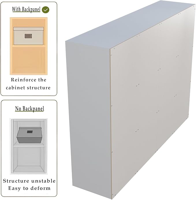 12-Cube Storage Shelf Bookcase - Wooden 3-Tier Floor Standing Open Bookshelf for Home and Office, Display Cabinet, Warm White-HomvellaHome