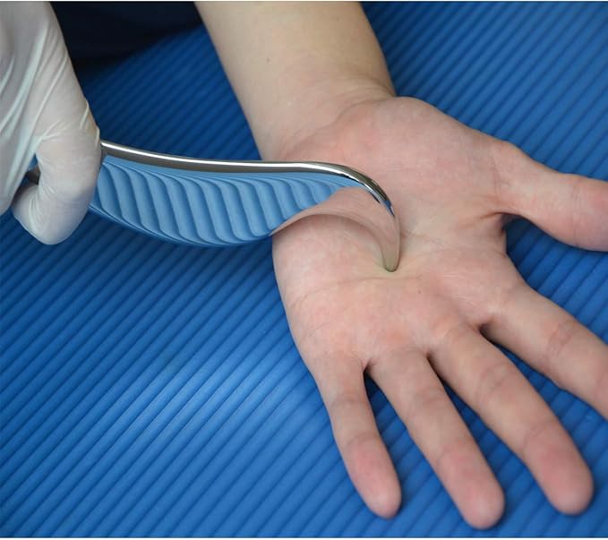 Gua sha Tool gua sha Stainless Steel iastm Tool Gussha Massage Tool Muscle Scraping Tool for Soft Tissue Therapy and Reduce Arms,Back, Legs, Neck Muscle Pain(DN)………-HomvellaHome