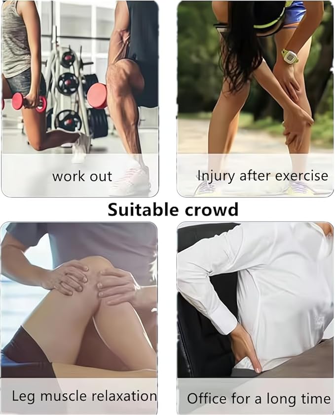 Gua Sha Massage Tools,Fascia Blaster Lymphatic Drainage Massager Stick, Cellulite Massager Muscle Roller Scraper Tool (Medium)-HomvellaHome