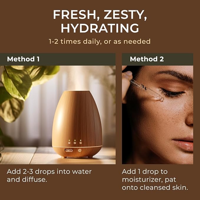 Gya Labs Citronella Essential Oil - 0.34 Fl Oz - 100% Pure Natural Citronella Oil for Skin, Diffuser, Candle Making Scent-HomvellaHome