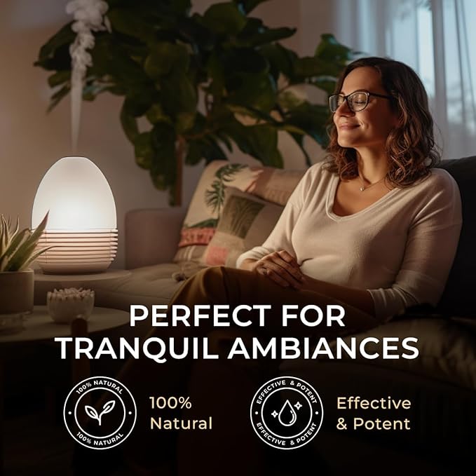 Gya Labs Vetiver Essential Oil Creates a Tranquil Atmosphere for Relaxation - 0.34 Fl Oz - 100% Pure Natural Vetiver Oil for Skin, Hair, Diffuser & Candle Making Scent-HomvellaHome