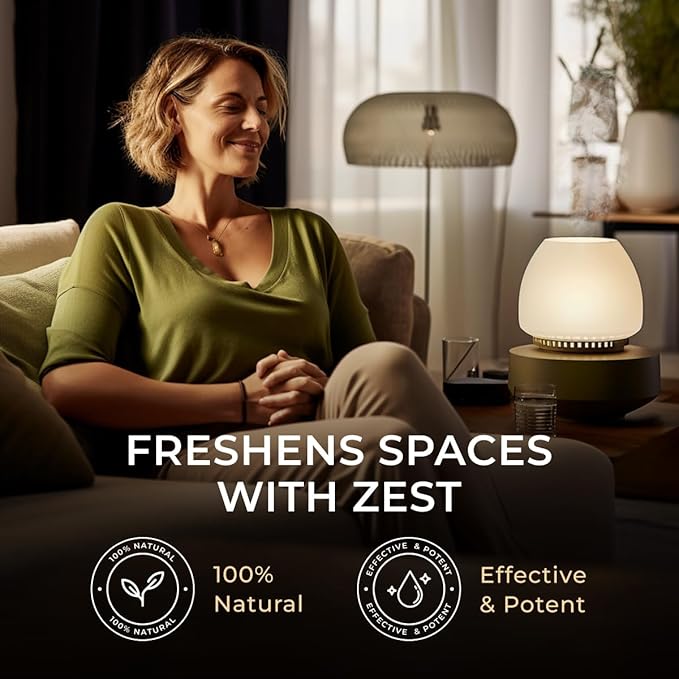 Gya Labs Tangerine Essential Oil for Diffuser - 0.34 Fl Oz - 100% Pure Natural Tangerine Oil for Skin, Massage, DIY Fragrances & Candle Making Scent-HomvellaHome