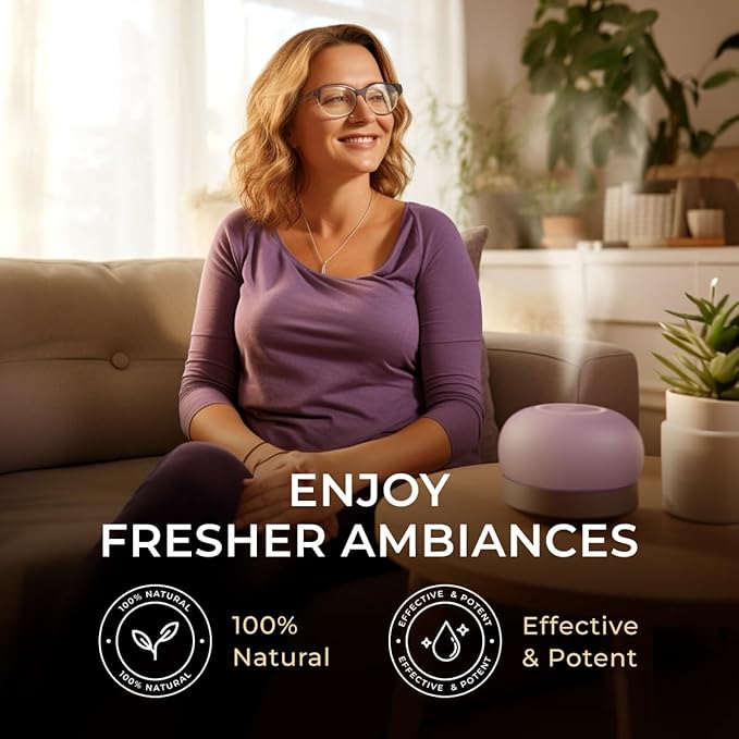 Gya Labs Lemon Verbena Essential Oil for Diffuser - 0.34 Fl Oz - 100% Pure Natural Lemon Verbena Oil for Skin, Hair, Perfume, Bath Bombs & Candle Making Scent-HomvellaHome