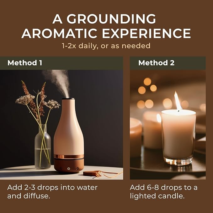 Gya Labs Roman Chamomile Essential Oil for Diffuser - 0.34 Fl Oz - 100% Pure Natural Roman Chamomile Oil for Skin, Hair, Face, Aromatherapy & Candle Making Scent-HomvellaHome