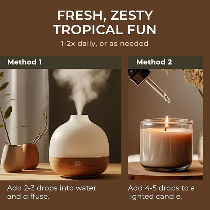 Gya Labs Lemongrass Essential Oil for Diffuser - Huge 4 Fl Oz - 100% Pure Natural Lemongrass Oil for Hair, Skin & Candle Making Scent-HomvellaHome