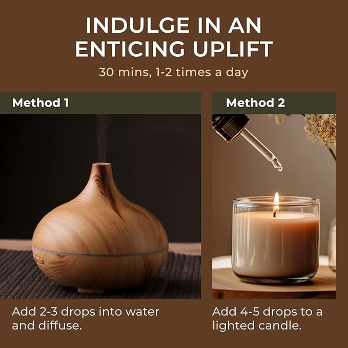 Gya Labs Gardenia Essential Oil for Diffuser - 0.34 Fl Oz - 100% Pure Natural Gardenia Oil for Skin, Aromatherapy & Candle Making Scent-HomvellaHome