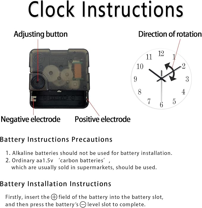 Glass Blue Wall Clocks Battery Operated 16 Inch Marble Pattern Big Clock for Office Abstract Silent Wall Clock Non Ticking-HomvellaHome
